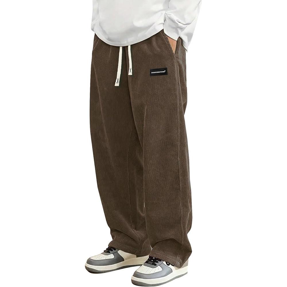 Men Casual Pants With Polyester Fabric For Summer Youth Active Lifestyle