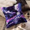 J-Jujutsu K-Kaisen G-Gojo Anime Maple Design Cushion Cover Happy Autumn Harvest decor Holiday Decorati Pillow Cover