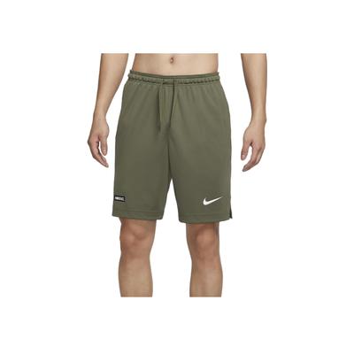 Quick-Dry Logo Print Shorts Men Bottoms Olive-Green DH9664-222