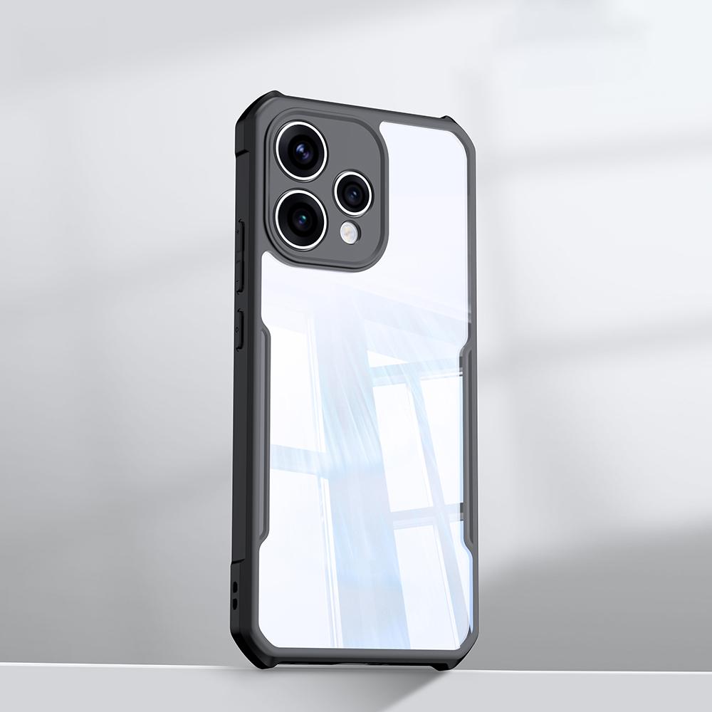 XUNDD Phone Case For Oppo Reno15 5G (Global) / 15c 5G (China) Dropproof TPU + Acrylic Clear Back Phone Cover