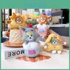 Tom Jerry And Plush Keychain With Star Moon Design For Gift Collection And