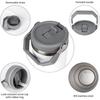 30 Oz Thermos, Food Grade Stainless Steel Thermos Keeps Temperature for 12 Hours, Suitable for Home, Travel, Camping, Office