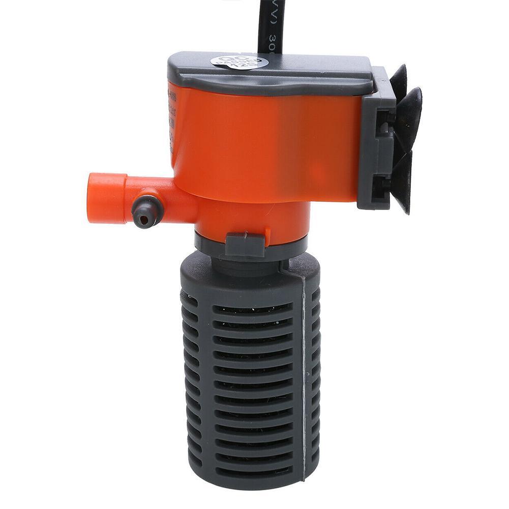 Mini-Pumpe Aquarium-Filter für Schwammfilterung Wasser Luft 3 Belüftungsbehälter Erhöhen Filterung Fi Q7A7
