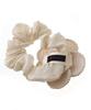 VINGTAINE Camellia and Pearl Elegant and Cute for Perfect for and Kindergarten Entrance Ceremonies Scrunchie, Adults, Weddings, Graduations,