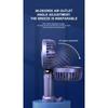 USB Handheld Mini Fan Foldable Portable Neck Hanging Fans 5 Speed USB Rechargeable Fan with Phone Stand and Display Screen