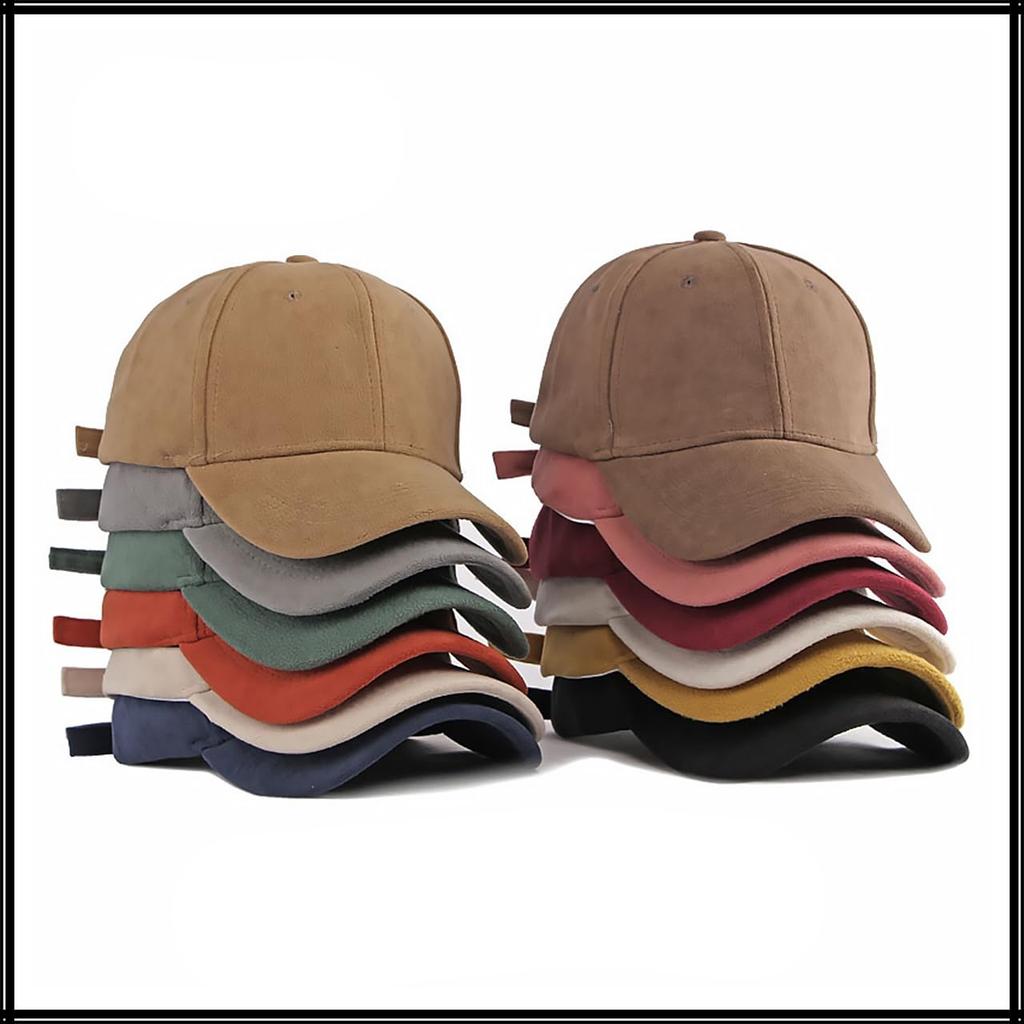 Colorful CZ117 [White Fang] Hat, Cap, Brim, Simple, Plain, Outdoor, Casual, Men's, Women's, (Gray)