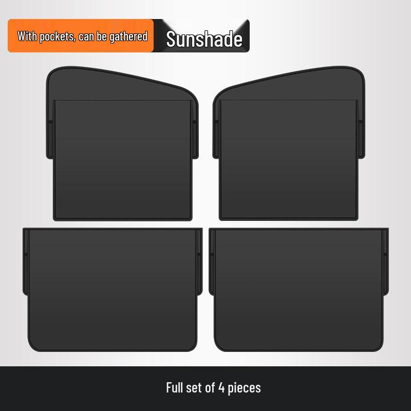 Magnetic Car Side Window Sunshade Privacy Curtains for Heat Insulation and Baby Protection