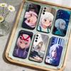 Iroduku The World In Colors Phone Case For Samsung Galaxy A73,A21s,A22,A31,A52,A53,A71,A41Soft Black Shell