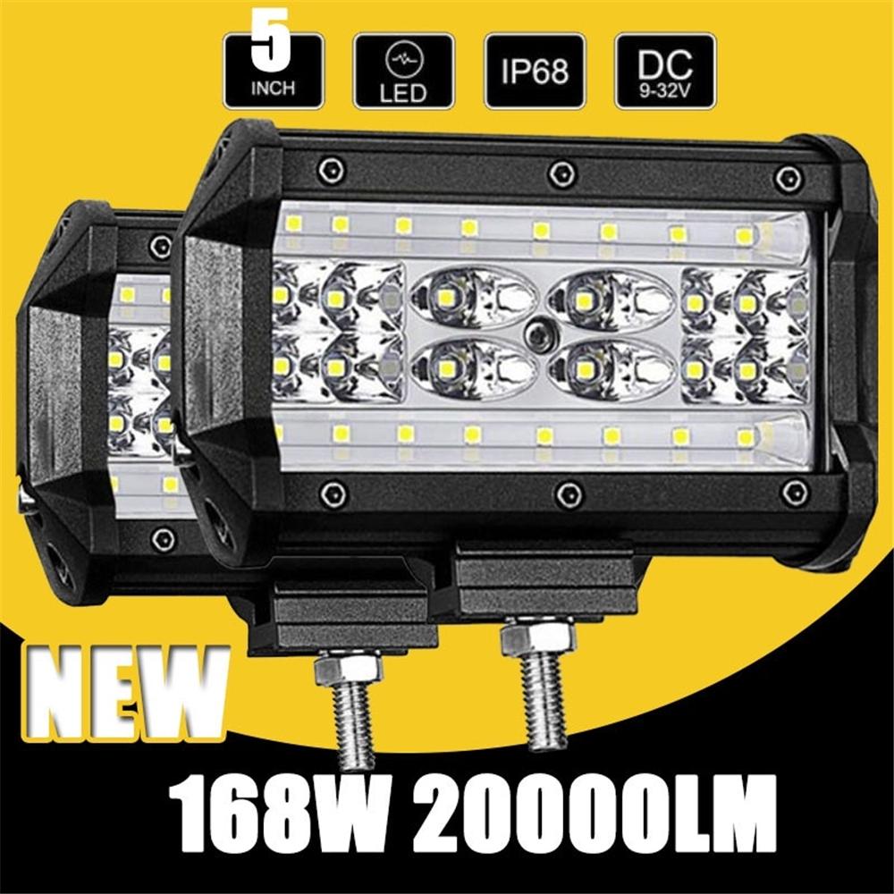 Buy Waterproof 168W 5inch Led Light Bar Work Light Led Bar Night Light ...