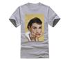 Heißes Unisex Spaß Lässiges Print T-Shirt Lustige Audrey Hepburn Mittelfinger Farbe Unisex T-Shirt Sommer Baumwolle T-Shirt