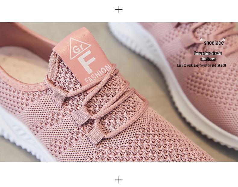 Women's Breathable Soft Sole Sneakers - 2025 Style, Gift-Ready Cross-Border Fashion.