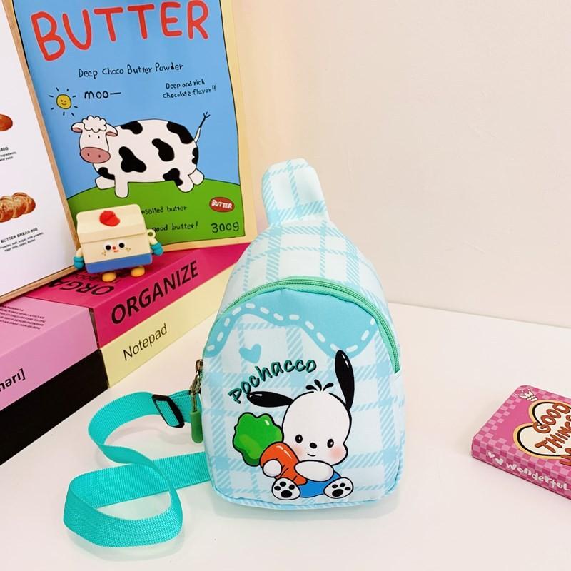 Cute Cartoon Children's Backpack For Girls With Kt Cat And Melody Print Lightweight Design