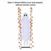 Grande Foglia d'Acero Fantasma Altalena Luce Carino Spettrale Fantasma Ornamento Esterno