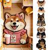 Non-Slip Home Decor Carpet 2D Cartoon Carpet Cute Dog-Shaped Area Rug  Bedrooms
