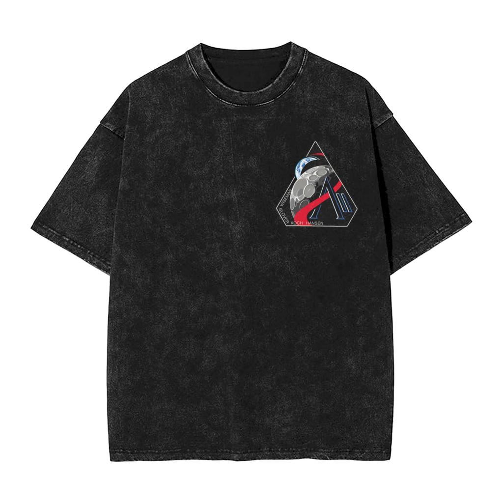 Artemis Ii Space Rocket Launch Mission To The Moon Artemis T Shirt  Short Sleeve Y2k Retro Tshirt Cotton Oversized Top Tees