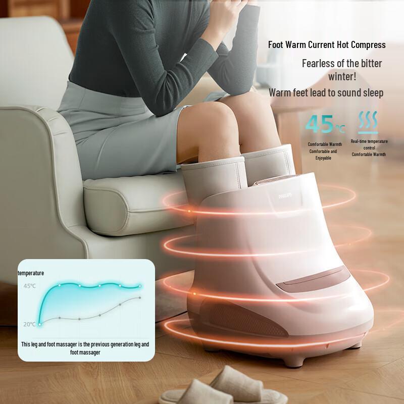 Philips Full-Wrap Airbag Foot and Leg Massager