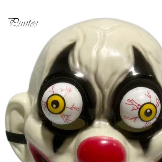 Durable Three Dimensional Cosplay Mask Halloween Horror Full Face with Protruding Bloodshot Eyeballs, Scary Party Realistic for Adult Costume Parties