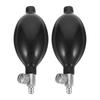 2Pcs Manual Inflation Bulbs Blood Pressure Meter Bulb For Tonometer Sphygmomanometer Latex Bulbs Inflation Meter Latex Balls