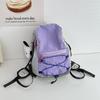 Schoolbag Japanese small schoolbag female ins wind cute drawstring mini backpack leisure travel lightweight outdoor travel backpack