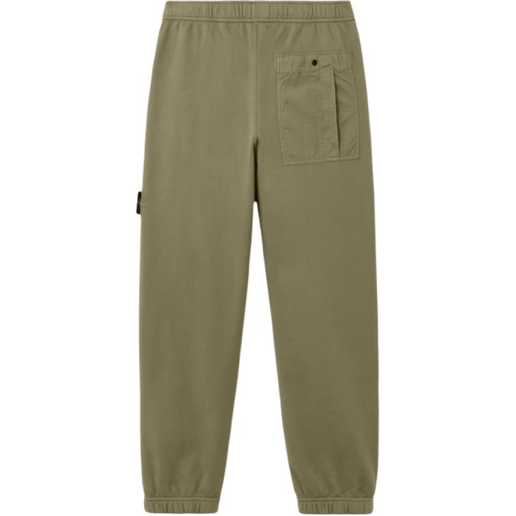 STONE ISLAND SS26 Frühjahr Sommer Kollektion Seitenabzeichen Logo Bündchen Lässige Hose Unisex Hose L1S156200004S0410-V005G