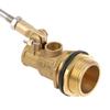 1/2" 3/4" 1" Brass Float Valve Cold And Hot Water Tank Floating Ball Valve Toilet Valve Ss201 Stem Flow Control Cistern