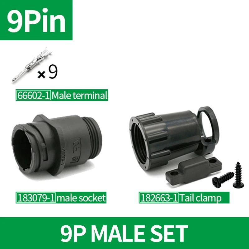 4 /9/14Pin AMP/TE type182919-1 206153-1 182647-1 auto sensor plug connector for SMEMA Car,4P plug with Pin