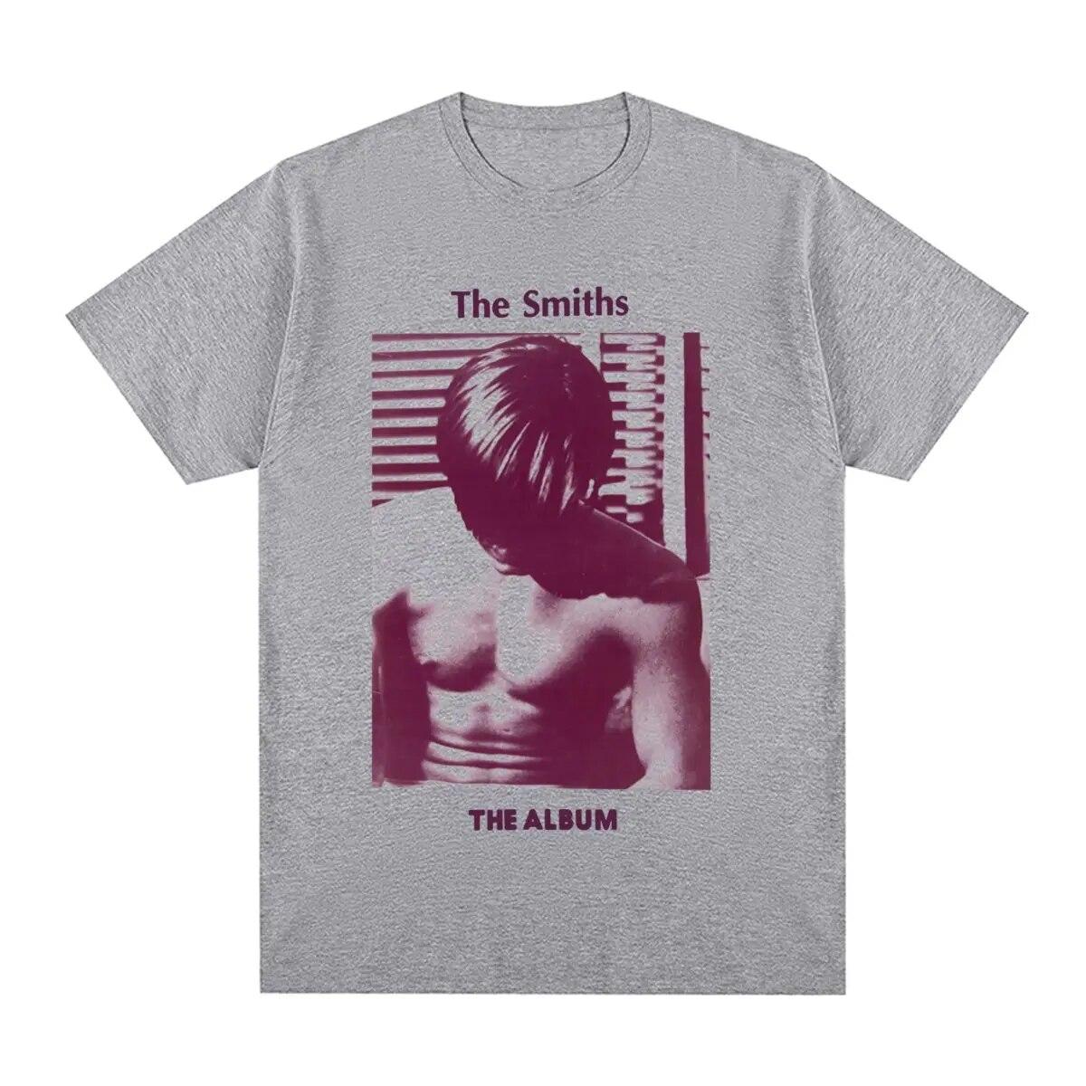 Винтажная футболка The Smiths, уличная одежда, Harajuku, альтернативная британская рок-группа, хлопковая футболка унисекс, новая футболка, женские топы L