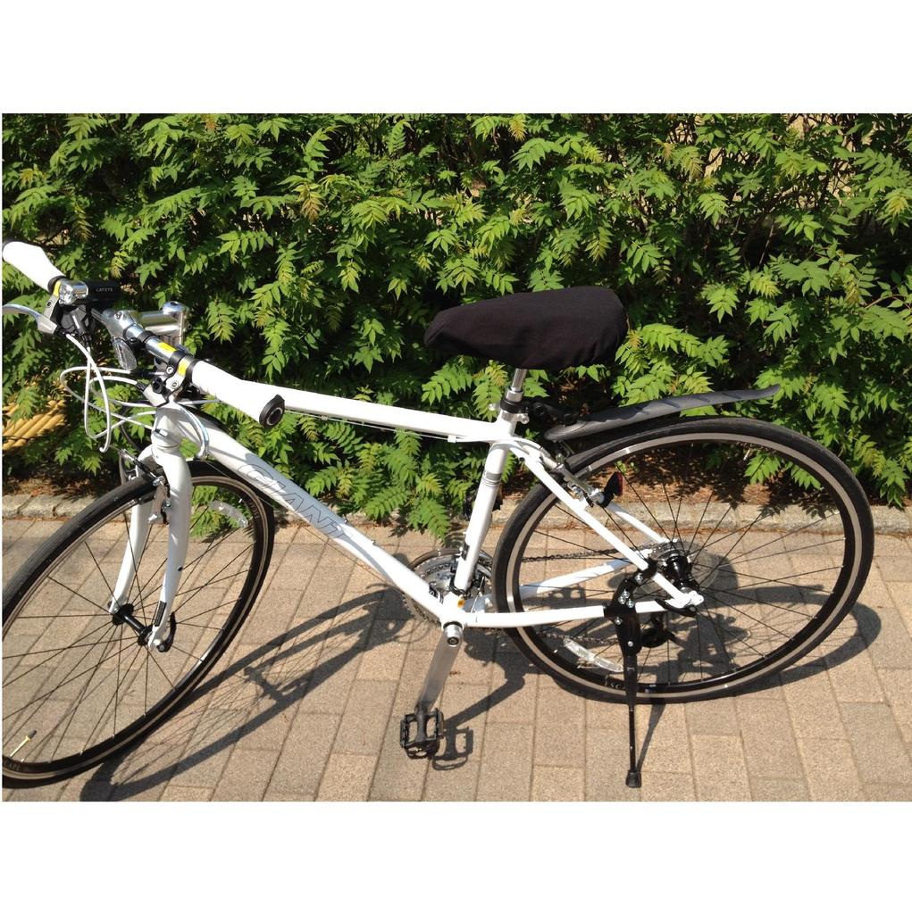 Saddle cover to prevent trousers from rubbing DOUBORT Black (S)