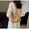 Fashion Woven Bag Women's New Large-capacity Seaside Vacation Beach Bag Woven Straw Tote Bag for Women