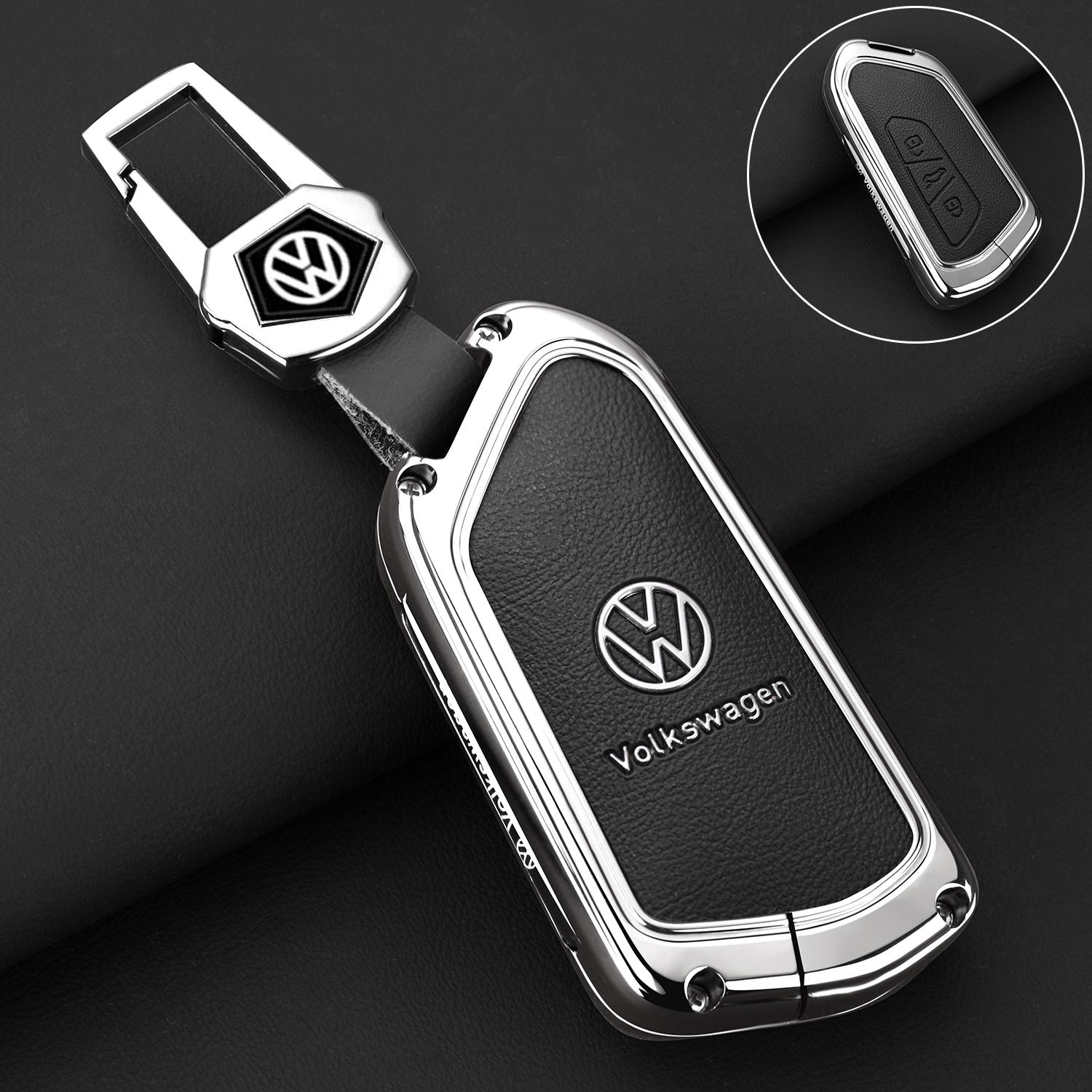 

For VW Car Key Cover Fob Case Shell Bag Accessories For VW Volkswagen Golf 8 MK8 ID3 ID4 Cupra 2020 Skoda Octavia A8 SEAT Leon