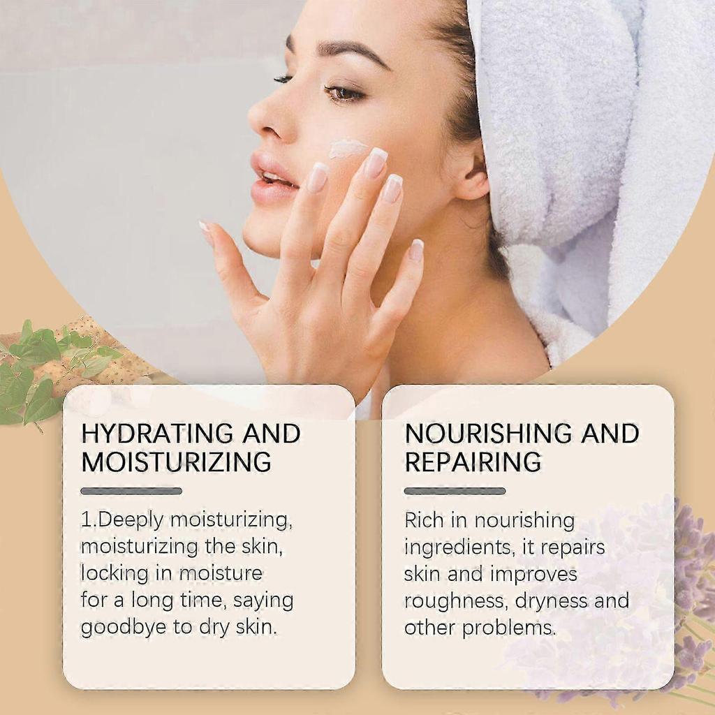 Angereicherte Wild-Yam-Creme, Feuchtigkeitsspendende Anti-Falten Wild-Yam-Creme für Frauen