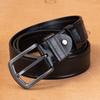 Retro Belt Men'S First Layer Cowhide Genuine Leather Versatile Tree Paste Leather Pin Buckle Belt Young And Middle-Aged Belt