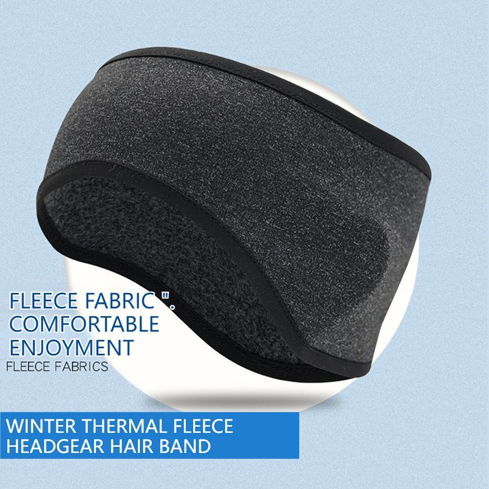 Fascia per capelli Getinfit Invernale Outdoor Pile Protezione Orecchie Sport Corsa Ciclismo Calore Protezione Freddo Fascia Protezione Testa Fronte