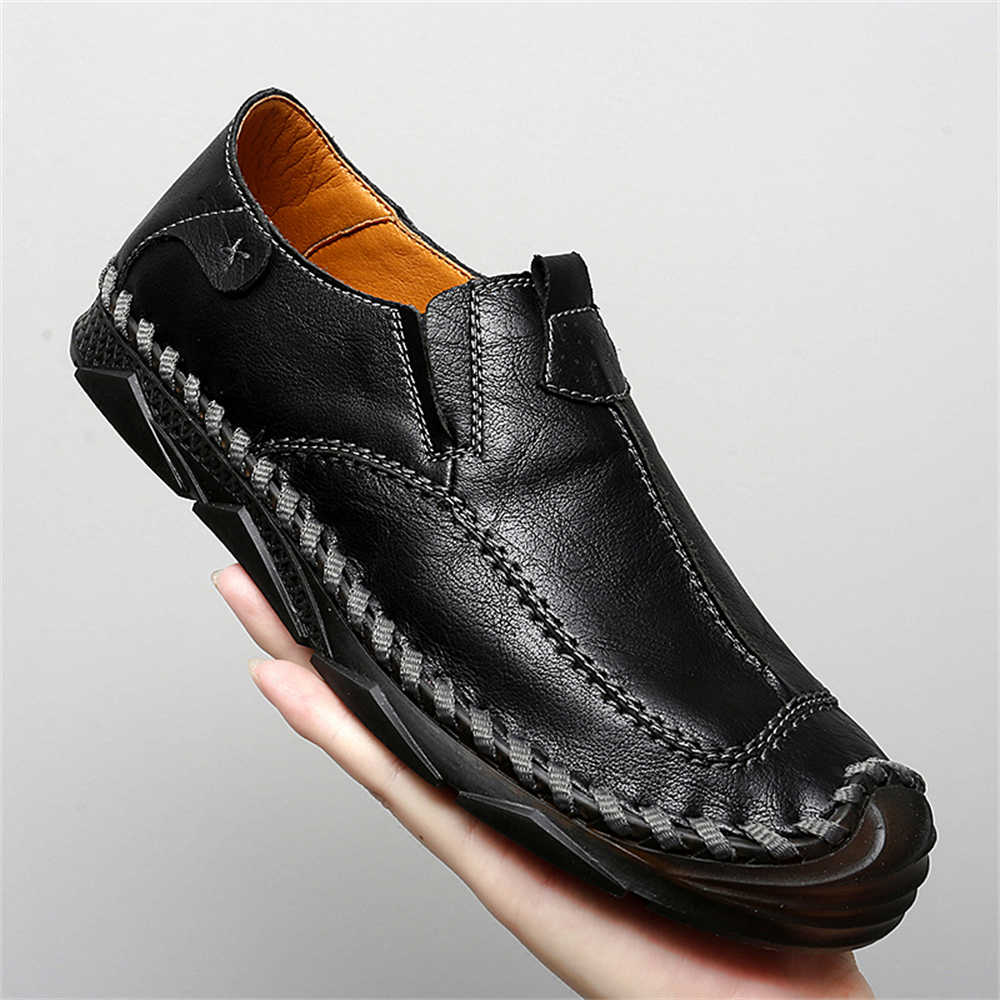 Fashion Cow Leather Soft Sport Shoes Male Basketball Tennis Running Men Shoes Men Sneakers Snekaers Minimalist Models Buy Character