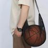 1pc Basketball Bag, Shoulder Crossbody Training Sports Ball Bag, Mesh Storage Volleyball Soccer Bag