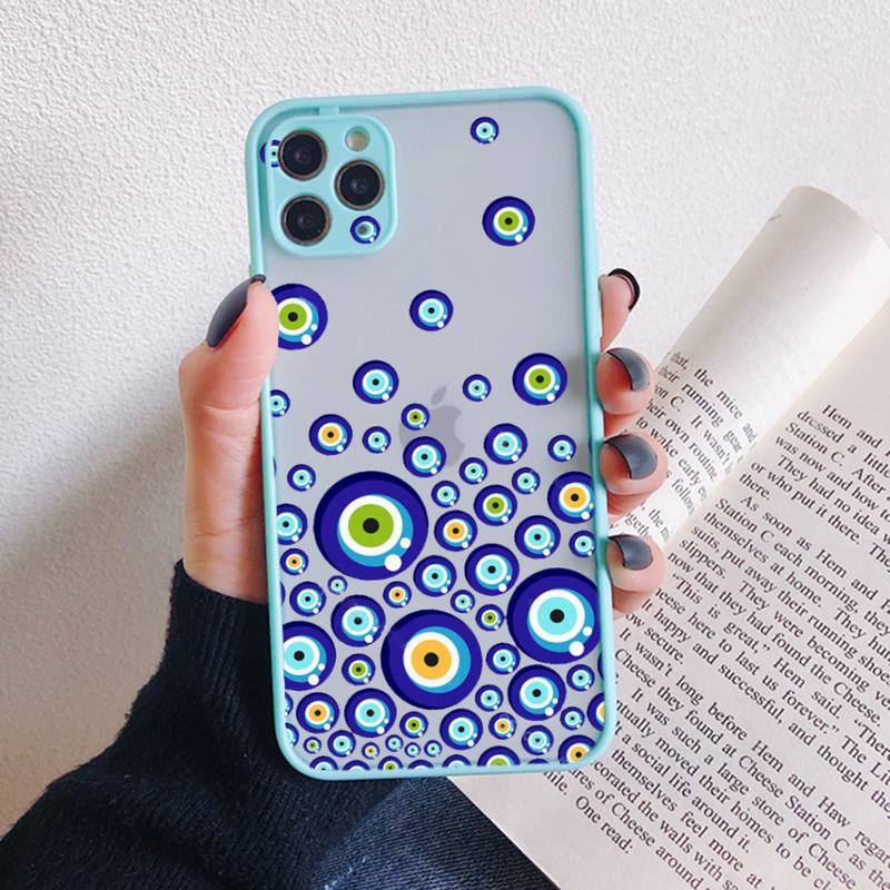 Fashion Evil eye Phone Case for iPhone 11 12 13 pro XS MAX 8 7 6 6S Plus X 5S SE 2020 XR mini