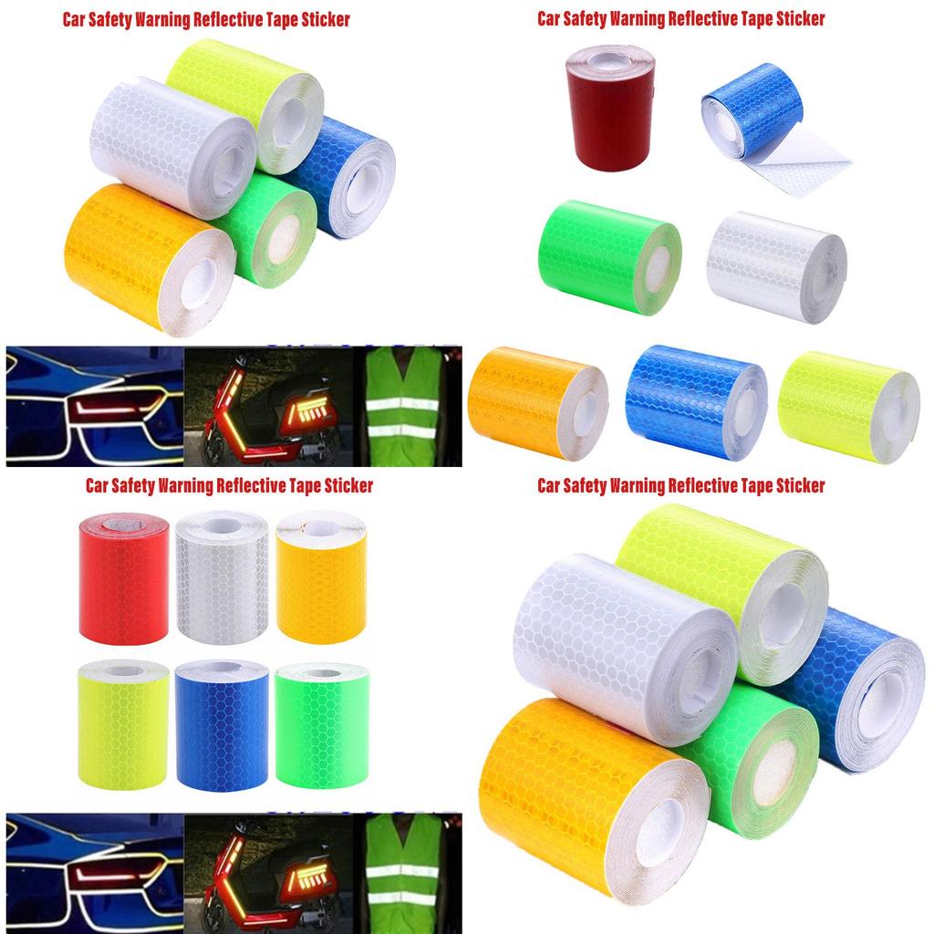 Reflective Car Decals Reflective Tape Sticker For Increased Safety 5cm*3m