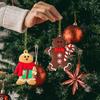 Gingerbread Ornaments 12 Pieces Holiday Pendant Christmas Tree Decorations For Home Dinner Restaurant Cafe Church Event Shopping