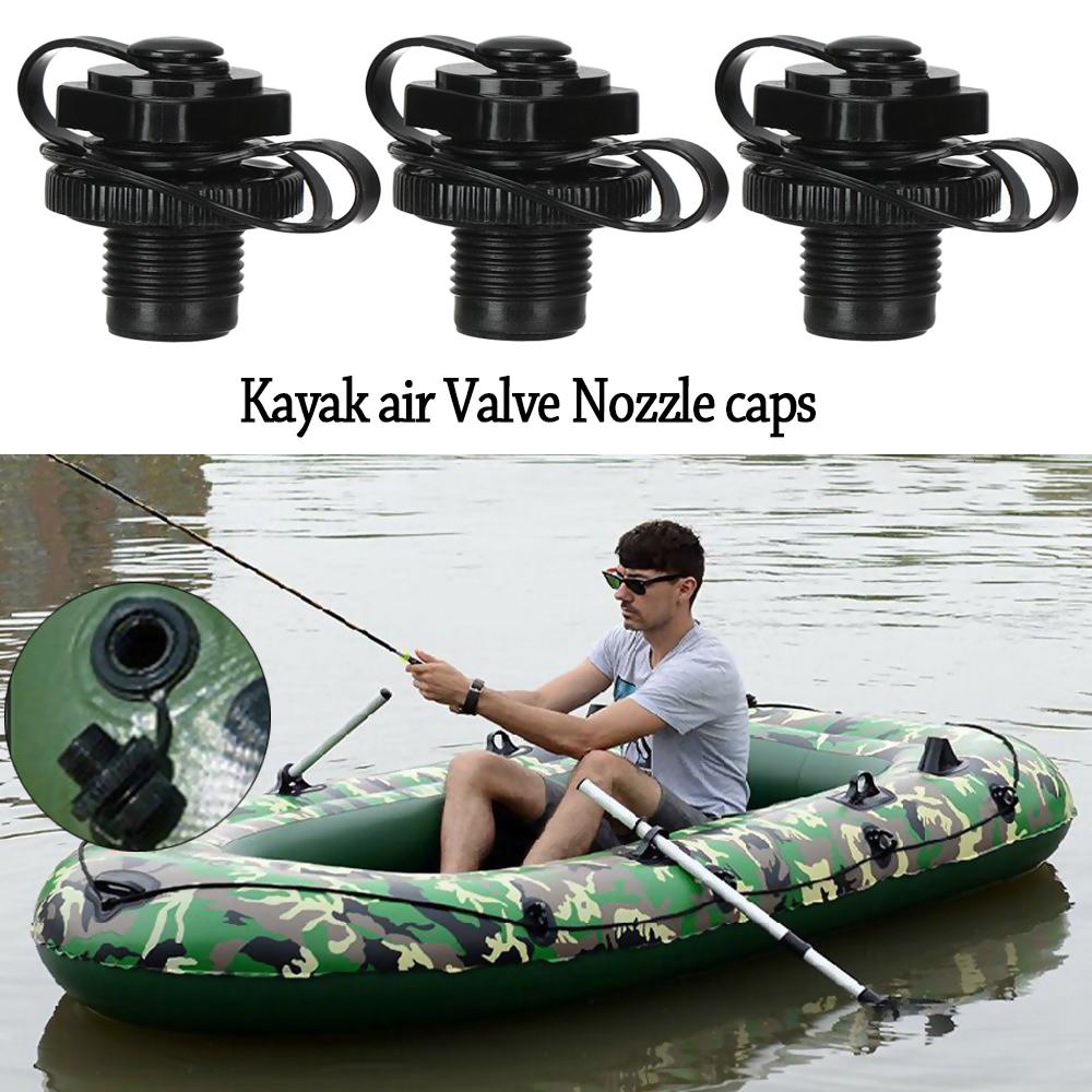 Příslušenství pro paddleboard Kajak Raft Vzduchová matrace Nafukovací pumpa Adaptér Trysky Víčka Matracové ventily Vzduchový ventil