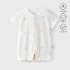 Newborn Summer Cotton Short Sleeve Bodysuit - Soft & Breathable Wear