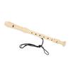 Recorder Instrument Vertical Flute Resin 8 Holes Treble Recorder for Playing Performance
