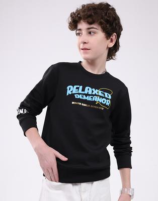 Boy's Round Neck Full Sleeve Sweatshirt