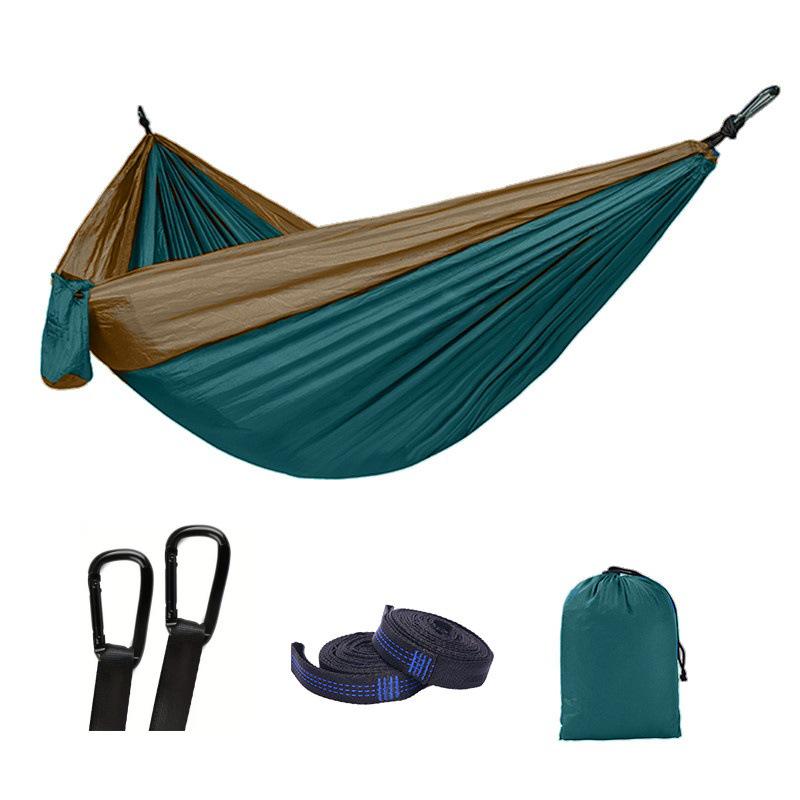 Anti-Rollover Double Camping Hammock: Thick, Durable, High Load Capacity for Two