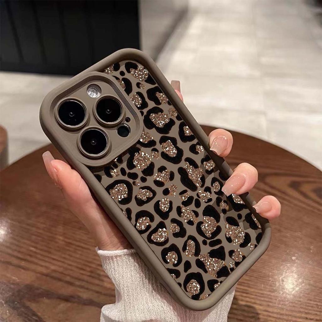 Fashion Leopard Print Case for Xiaomi Redmi Note 15 14 13 Pro Plus 5G 12 11s 4G Redmi 15 15C 14C 13C 12C Shockproof Cover Coque