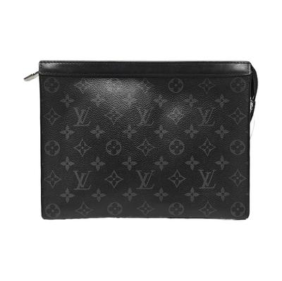 [Použité] Pochette Voyage MM 'Černé plátno Monogram Eclipse' - Dobrý stav #G3HDNY