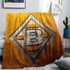1pc Borussia Print Flannel Blanket, High quality Comfortable for All Seasons, Home Decor, Warmth and Comfort, Perfect for Christmas Gifts17