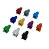 Multicolor Motorcycles Air Dust Cap Aluminum Zinc Zinc Alloy Aluminum Tire Valve Stem Caps  Car Tire