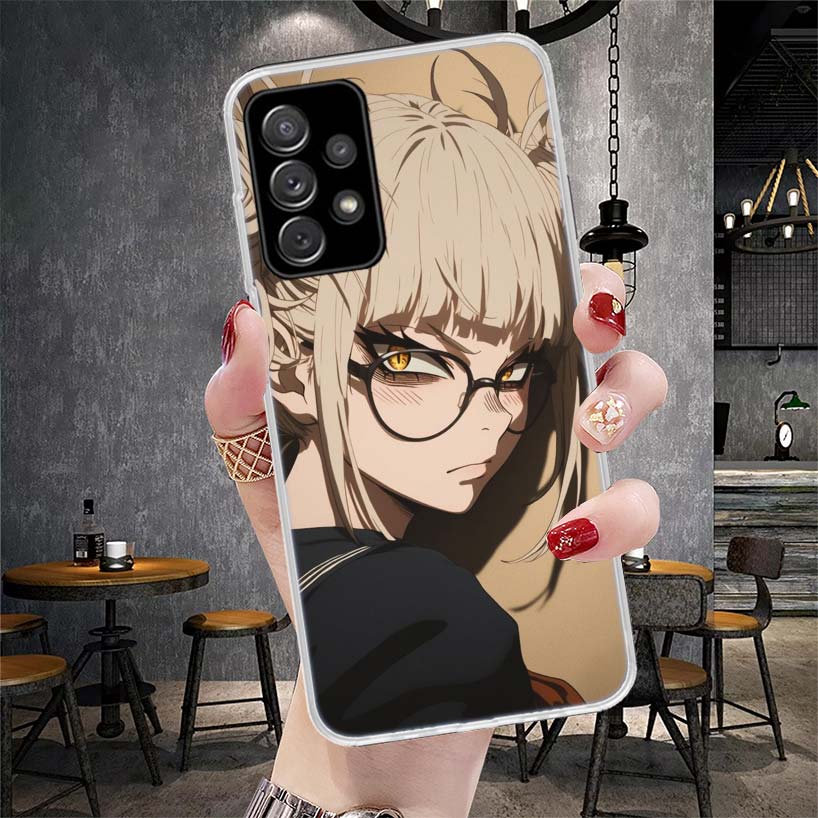 Himiko Toga My Hero Fashion Soft Phone Case For Samsung Galaxy A13 A14 A15 A16 A17 A53 A54 A55 A56 A57 A33 A34 A35 A36 A37 A23 A