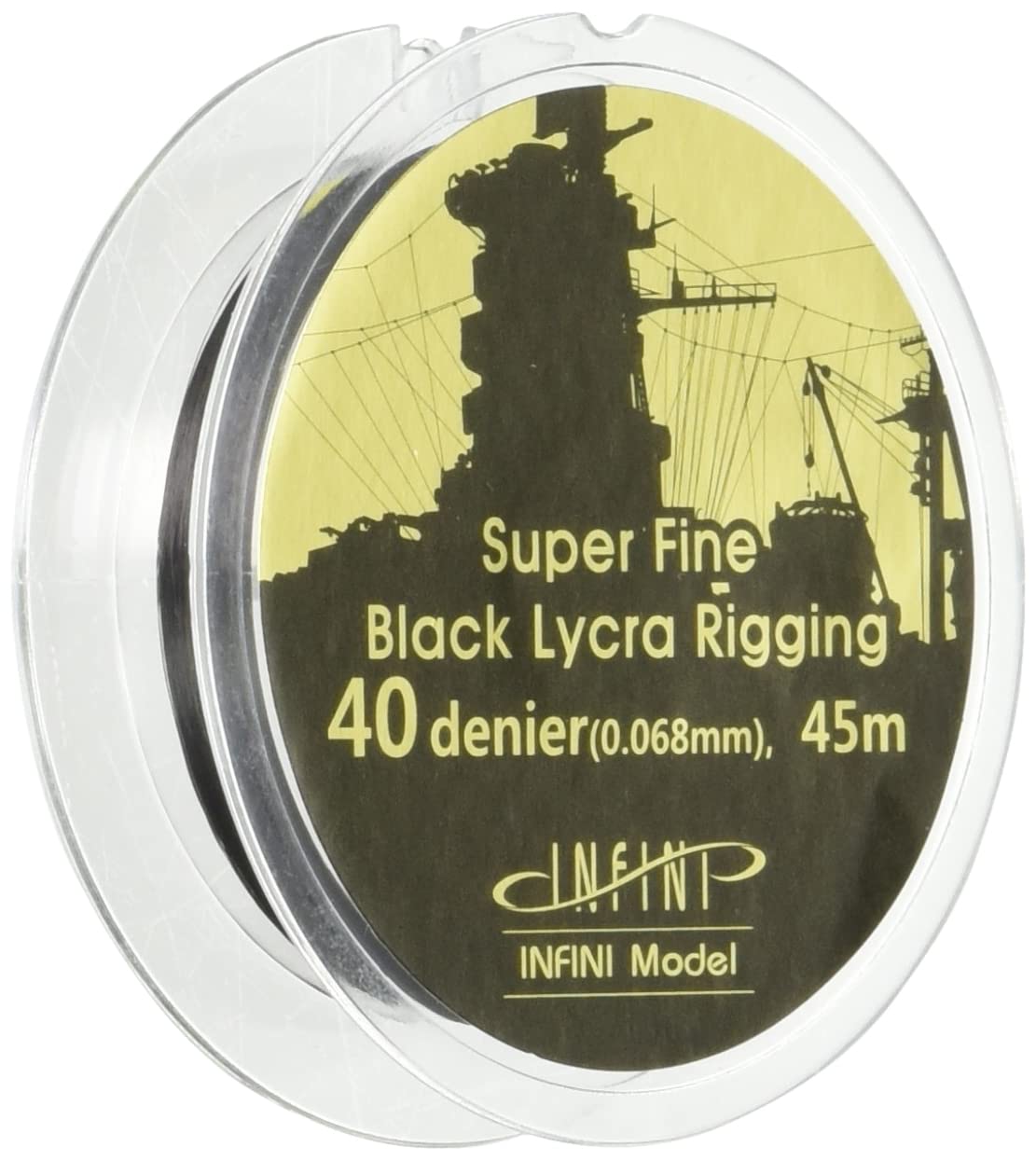 

Infini Model Super Fine Rigging Diameter Black Plastic Model Parts 0.068mm