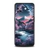 Pink Sunset Mountain Phone Case For Oneplus 13R 13 12R 11 10T 10R Nord N100 N200 N10 10 9 9R 9RT CE 3 2 Z Pro 5G Soft TPU Cover